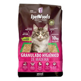 Granulado De Madeira 10kg - Gatos - Woods 