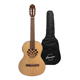 Guitarra Electroacústica Slim Bamboo Gc-39-pro-slim-q Nat
