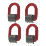 Pack4un Anillo Cancamo Trailer D-ring G80 2000kg J & L Certi