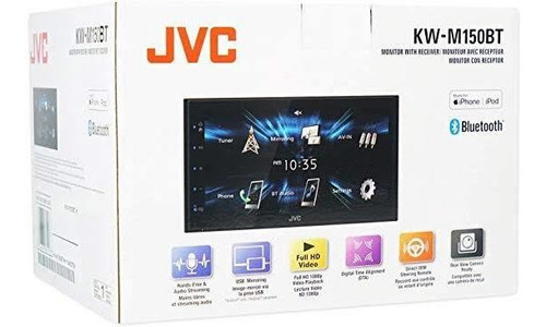 Autoestereo  Jvc Kw-m150bt Mirrorlik Androi Usb Bluetooth 