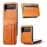 Ccsamll Para Samsung Galaxy Z Flip 4 Funda Tipo Cartera Con