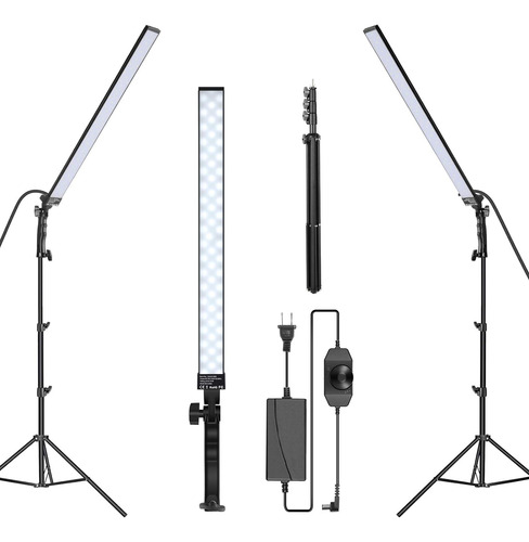 Neewer Kit De Barra De Luz De Video Led, 2 Pack Kit De Ilumi