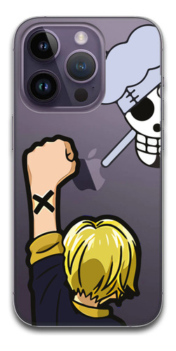 Funda One Piece 8 Transparente Para iPhone Todos