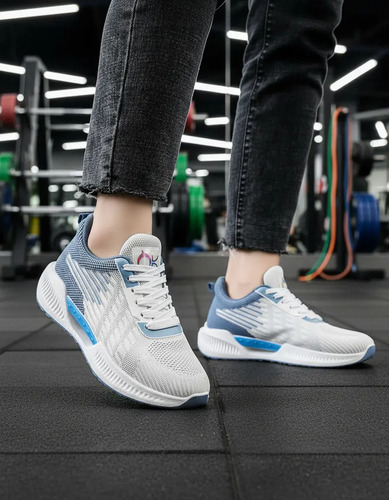 Zapatos Blancos Casual Hombre Mujer Plataforma Tenis Pugnino | MercadoLibre