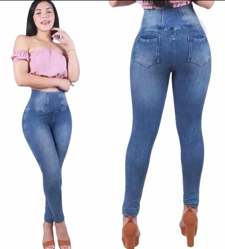 Calza Fajera Estilo En Jeans 