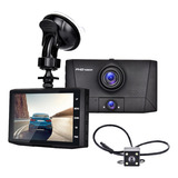 Full 1080p 3 Lens Recorder Video Dash Cam Dvr. Carro De