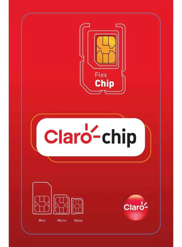 Chip Claro Pré 4g - Já Vai Com R$29,99 De Crédito