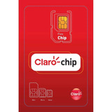 Chip Claro Pré 4g - Já Vai Com R$29,99 De Crédito