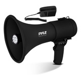 Pyle Portable Megaphone With Siren And Detachable Microphone