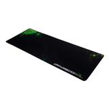 Mouse Pad Gamer Vsg Armagedon De Goma Xl 400mm X 780mm X 3mm Negro/verde