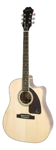 Guitarra Electro Acustica EpiPhone Aj220 Sce Natural