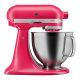 Batidora Artisan Kitchenaid Plus 4.7l Hibiscus Ksm195pshi Color Rojo