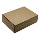 50 Piezas Caja De Carton Ecommerce 24 X 18 X 7.5 Cm Empaque Color Marrón