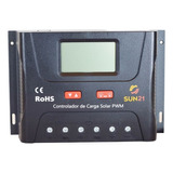 Controlador De Carga 60a 12v/24v Pwm Sun21 - Ccs-p6024