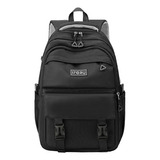 Iforu 07n Mochila Escolar Viaje Bolsa Antirrobo Hombre Mochilas Para Laptop 15.6 Inch Negro 30 L