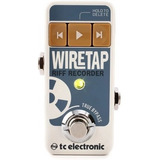 Pedal Tc Eletronics Wiretap Riff Recorder Looper