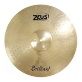 Prato Para Bateria Zeus Brilliant Crash 19 Zbc19 - Liga B20 Cor Bronze