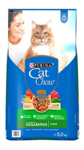 Croquetas Para Gato Purina Cat Chow Hogareño 9kg