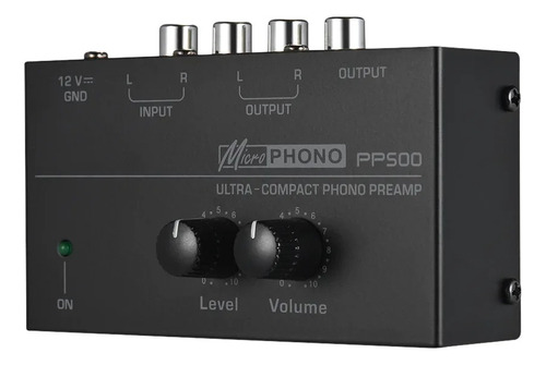 Pre Amplificador Pp500 Para Toca Disco Vinil