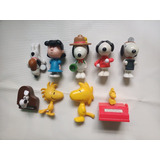 Snoopy De Mcdonald's Set 9 Figuras