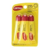 Trio Bisnaga Carmex Classic Medicated Lip Balm