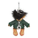 Charm Burberry Oso Thomas Con Chaqueta De Cuero