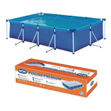 Piscina Retangular 6200 Litros Estruturada Premium Mor