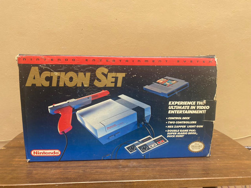 Consola Nintento Nes Con Caja Original