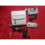 Snes Junior Jr  +  Controles + Juego+ Cables