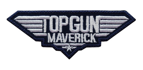 Parche Bordado Topgun2 Maverick, Pelicula Piloto Aviador 