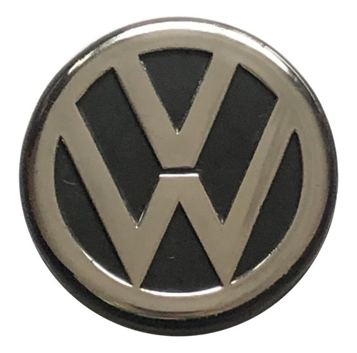 4 X Centro Llanta Tapa Rueda Volkswagen Gol Logo Brillante Foto 2