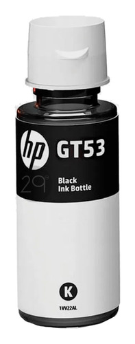 Botella De Tinta Original Hp Gt53 Negra Remplazo De Gt51 