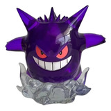 Action Figure Gengar Transparente Boneco Pokemon 