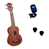 Ukulele Soprano Tagima 21k Série Hawaii - Nota Fiscal E Gtia