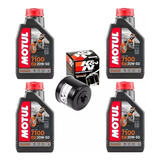 Aceite Motul 7100 Filtro K&n S1000r R1 1000rr Zx6r Zx10 Gsxr