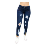 Jeans Para Dama Michaelo Jeans Tipo Colombiano Ref 6394