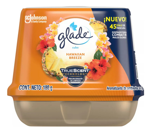 Ambientador Cubo Gel Hawaiian Breeze 180 Gramos