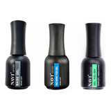 Gel Uv/led Top Coat + Base Coat + Base Kapping Navi 15ml