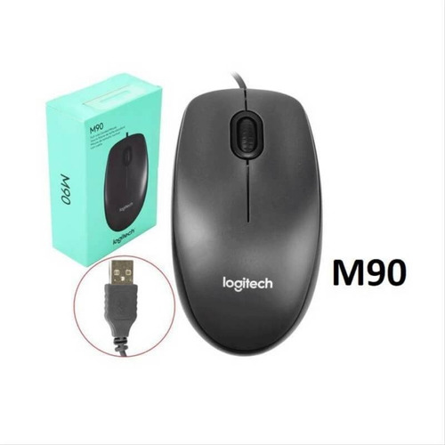 Mouse Logitech  M90 Negro