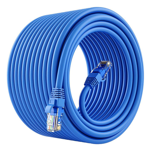 Cable De Red Ethernet Utp Cat6 Rj45 Exterior 100 Cobre 50m