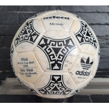 Balón adidas Azteca Mexico Omb De Época Firmado