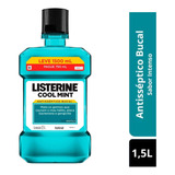 Enxague Antisséptico Bucal Listerine Cool Mint L 1,5l 