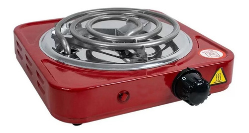 Fogão Elétrico Fogareiro Portátil Cooktop 1000w 3 Cores 110v