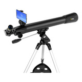 Telescopio Astronómico Refractor Con Óptica Revestida Y Tríp