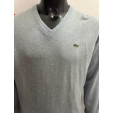 Sweater Bremer Lacoste Celeste  Talle 4