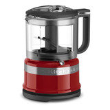 Kitchenaid Kfc Rojo Cortador Triturador Procesador Alimentos