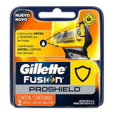 Carga Refil Gillette Fusion Proshield 5 - 2 Cartuchos 