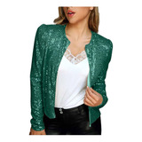 Glitter Concert Tops - Chaqueta De Lentejuelas Para Mujer.