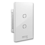 Tecla Smart Wifi Interruptor Doble Llave De Luz Domótica