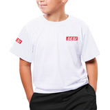 Uniforme Sesi Camiseta Unissex Adulto E Infantil